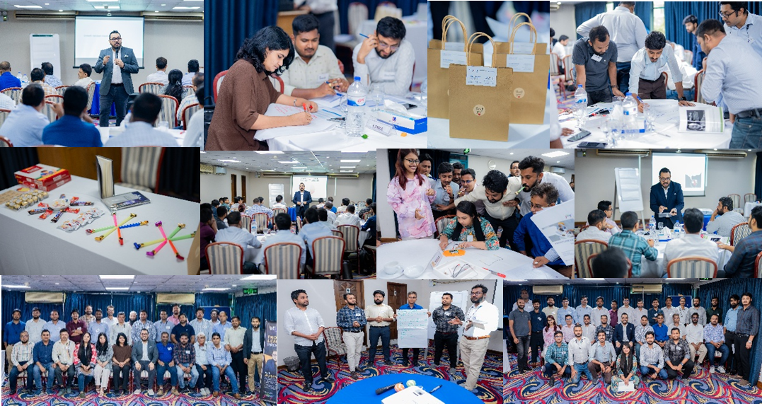 Moments from Zia's leadership programs — facilitation, activities, and cohort group photos